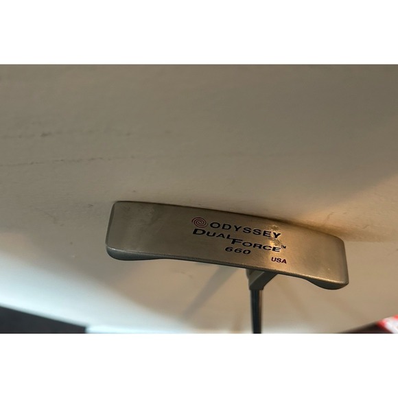 Odyssey Dual Force 660 Blade Putter Original Odyssey Grip Men's Right Hand 35" - Picture 3 of 6